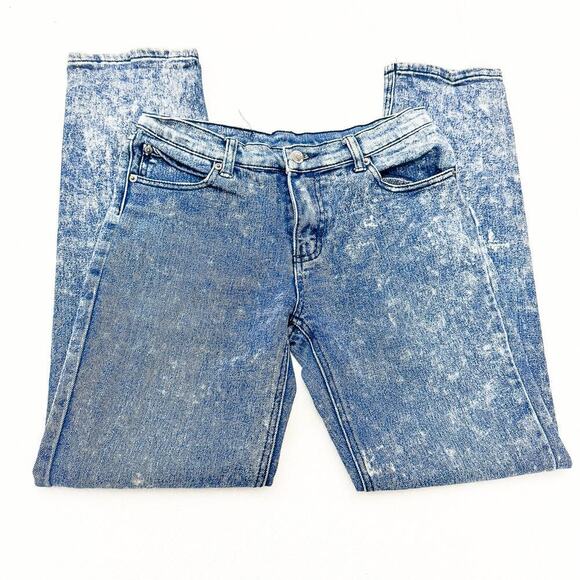 Cheap Monday Acid Wash Denim Straight Leg Jeans Zip Fly Size 29 - Picture 4 of 7